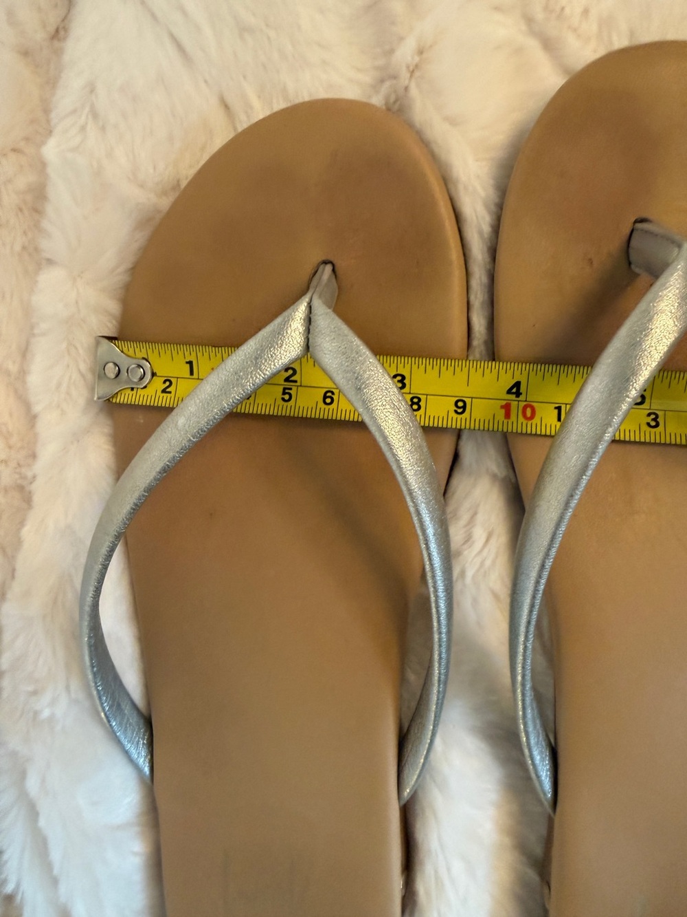 Beek Sunbeam sandals in silver, size 5 - Picture 3 of 7